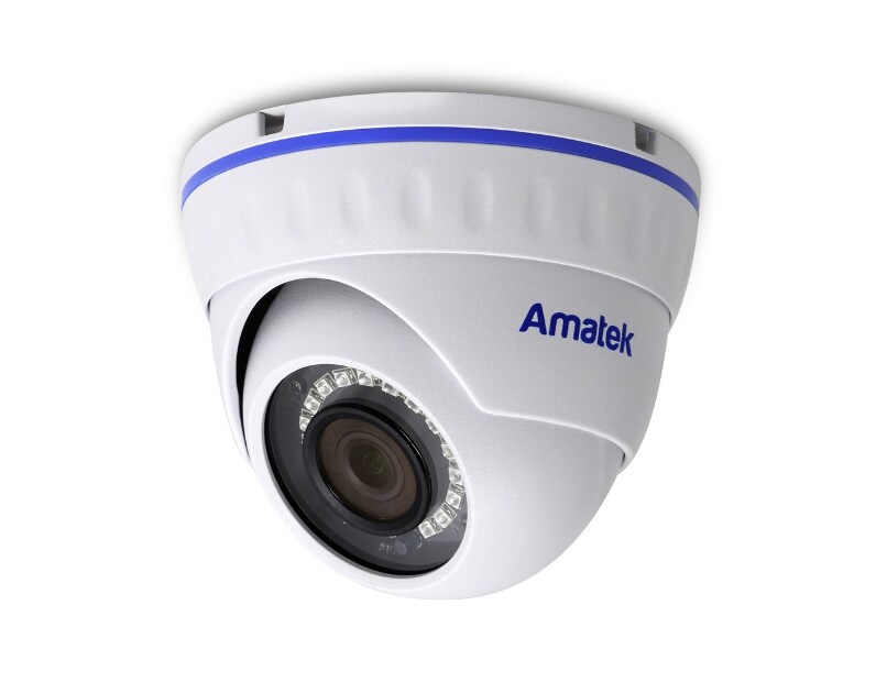2 Мп IP Антивандальная видеокамера Amatek AC-IDV202A 2,8мм