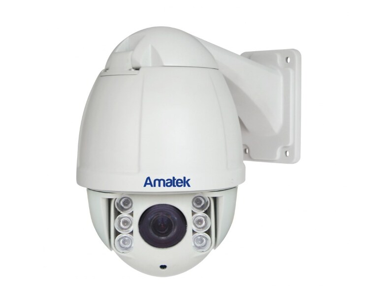 1 Мп Уличная высокоскоростная поворотная видеокамера Amatek AC-A135PTZ10H