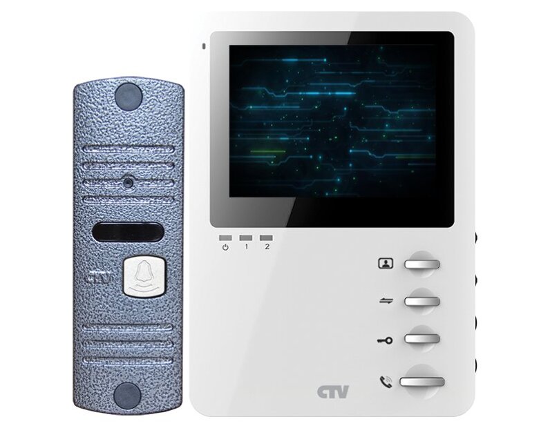 CTV-DP1400M Комплект видеодомофона