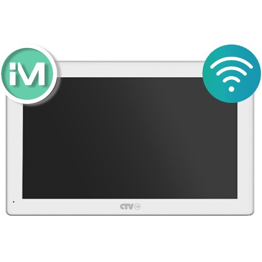 Монитор видеодомофона CTV-iM Cloud 10 Белый