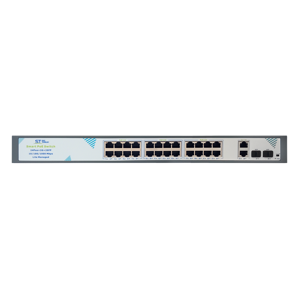 Управляемый PoE-коммутатор Space Technology ST-S2417POE PRO LM