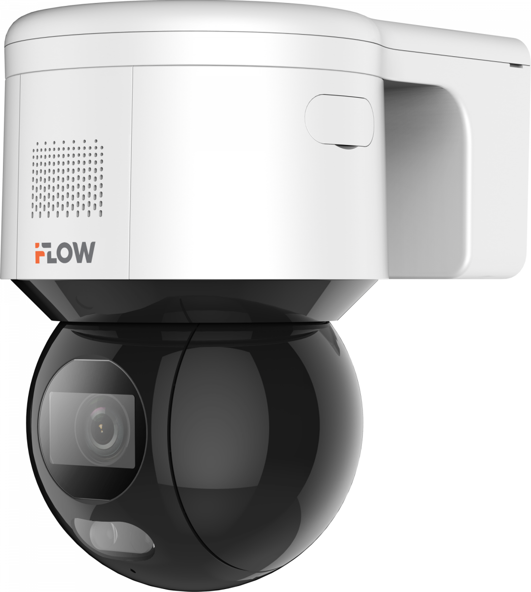 Уличная поворотная Wi-Fi IP-камера iFLOW F-IP-2444CISW с белой подсветкой
