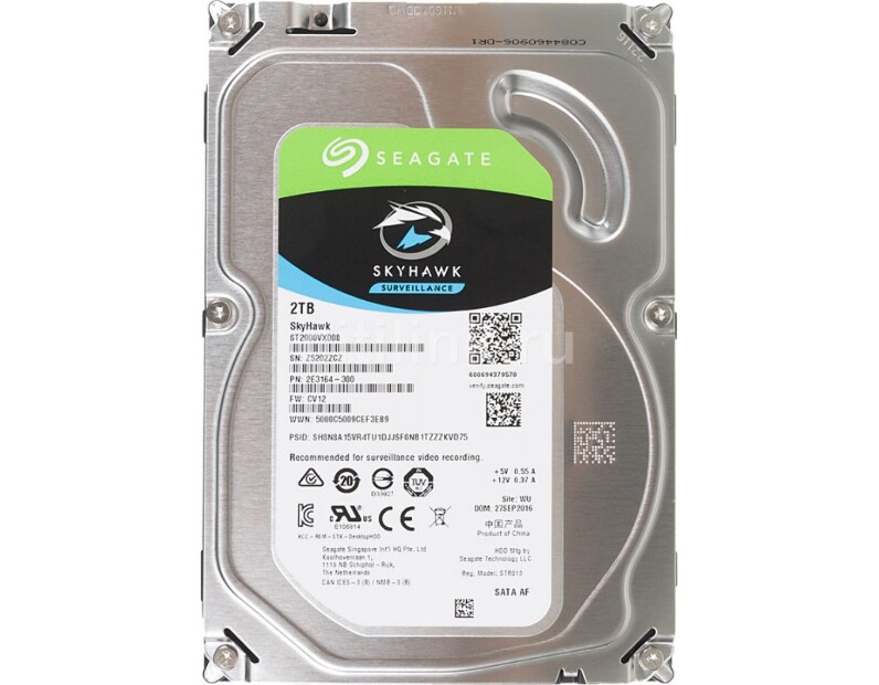 Жесткий диск HDD 2 Тб Seagate ST2000VX008