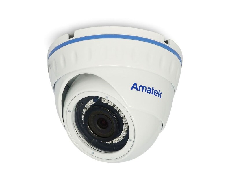 1.3Мп IP Купольная видеокамера Amatek AC-IDV132 2,8мм