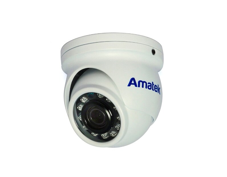 2 Мп MHD Купольная видеокамера Amatek AC-HDV201S 3,6мм
