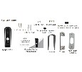 CTV-D1000HD Вызывная панель Красная