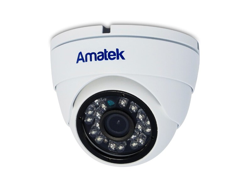 Amatek AC‐HDV202S купольная видеокамера MHD 2Мп