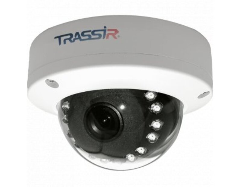 Купольная видеокамера TRASSIR TR-D3111IR1 (3.6 мм) 1.3Мп IP