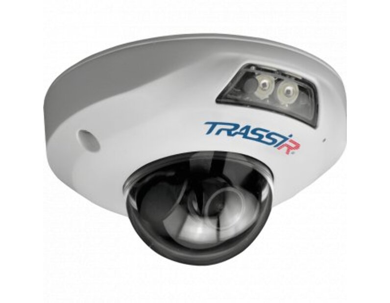 Купольная видеокамера TRASSIR TR-D4121IR1 (2.8 мм) 2Мп IP