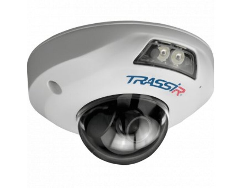 Купольная видеокамера TRASSIR TR-D4161IR1 (2.8 мм) 6Мп IP