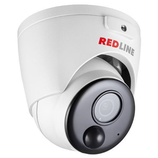 Купольная видеокамера RedLine RL-IP22P-S.pir 2Мп IP