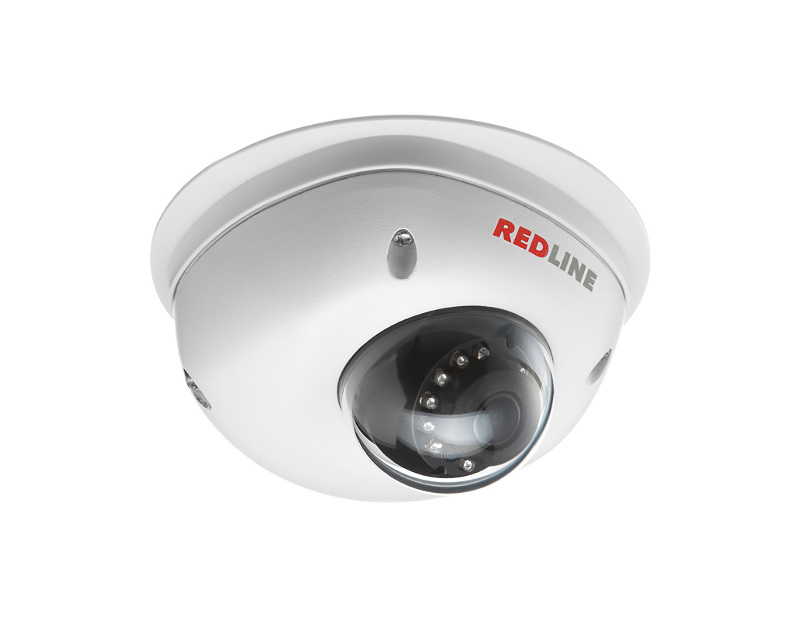 Купольная видеокамера RedLine RL-IP32P-S 2Мп IP