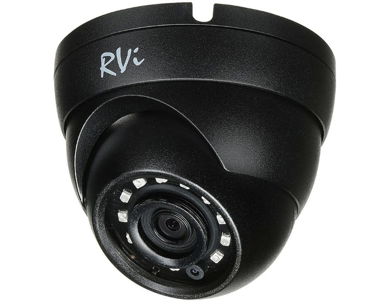Купольная видеокамера RVI-1NCE2020 (2.8) BLACK 2Мп IP