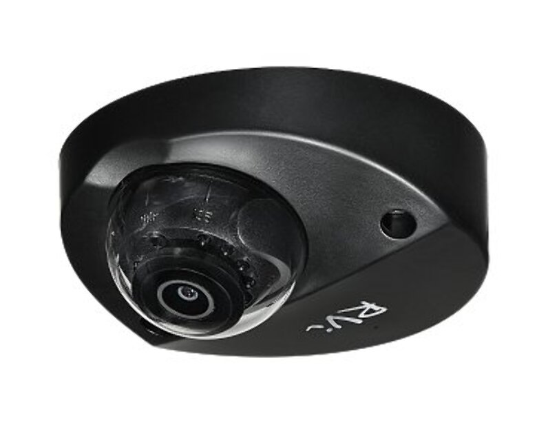 Купольная видеокамера RVI-IPC32MS-IR V.2 (2.8) BLACK 2Мп IP