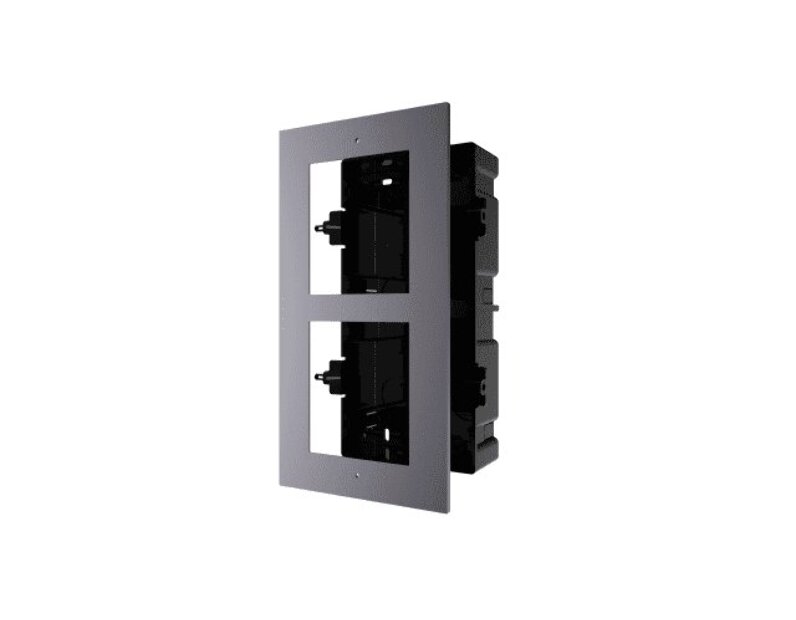 Врезная монтажная рамка на 2 модуля Hikvision DS-KD-ACF2/Plastic