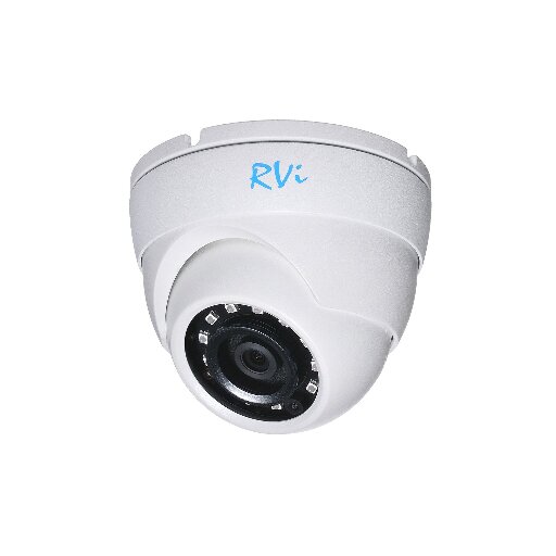 Купольная видеокамера RVI-1NCE2060 (2.8) WHITE IP 2Мп