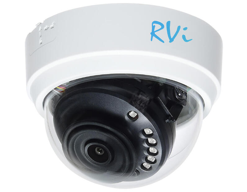 Купольная видеокамера RVI-1NCD2010 (2.8) WHITE 2Мп IP