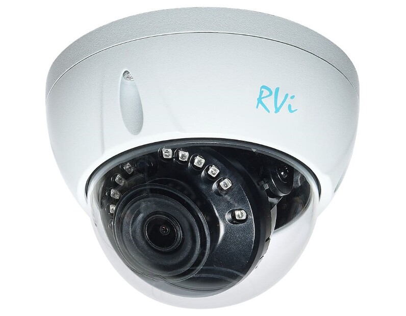 Купольная видеокамера RVi-1ACD202 (2.8) white MHD 2Мп