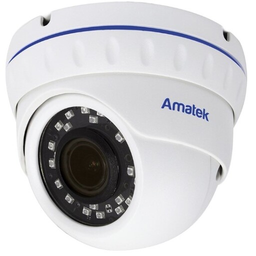 Купольная видеокамера Amatek AC-IDV203ZA 3/2Мп IP
