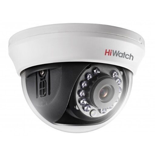 Купольная видеокамера HiWatch DS-T591(C) (2.8 mm) 5Мп HD-TVI 