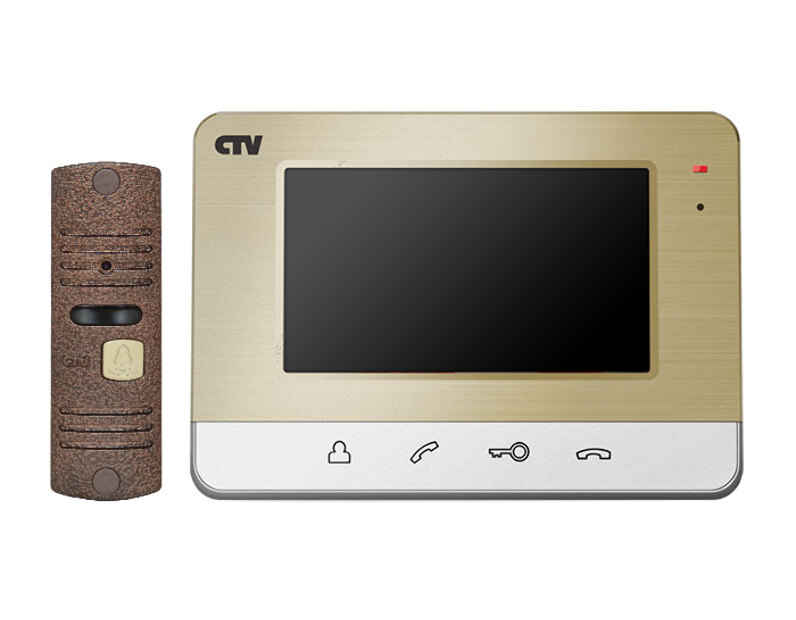 CTV-DP401 CH Комплект видеодомофона