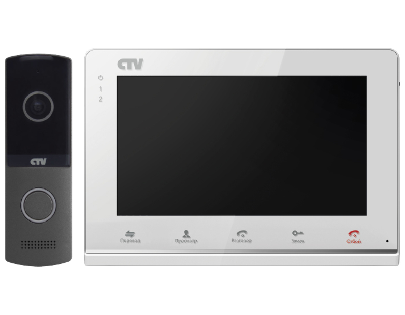 Комплект видеодомофона CTV-DP2700 IP NG WG