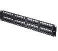 Патч-панель UTP, 19", 48 портов RJ45, cat.5е, 2U, Dual Type, Netko СКС, "J"