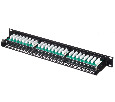 Патч-панель UTP, 19", 48 портов RJ45, cat.6, 1U, Krone Type, "L"