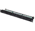 Патч-панель UTP, 19", 48 портов RJ45, cat.6, 1U, Krone Type, "L"
