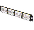 Патч-панель UTP, 19", 48 портов RJ45, cat.6, 2U, Dual Type, Netko СКС, "J"