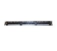 Патч-панель UTP, 19", 24 порта RJ45, cat.6а, 1U, Dual Type IDC, Netko СКС FA-652K-248-C6A