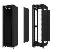 Шкаф напольный 22U серия TE (600х600х1166), передняя дверь стекло, черный, разобранный Netko (упакован в 2 коробки)