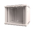 Шкаф настенный 06 WM 6606.900 БЕЗ ДВЕРИ (600х600х368), серый, собранный Netko