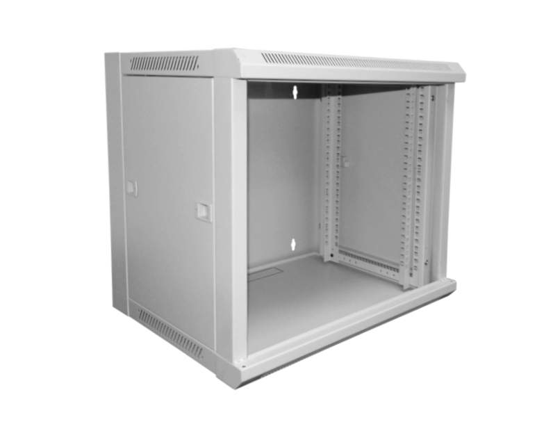 Шкаф настенный 15U серия WM БЕЗ ДВЕРИ (600х600х769), собранный, серый Netko