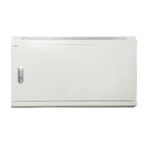 Шкаф настенный 9U серия DUO (600х550х500), 2-х секционный, передняя дверь металл, собранный, серый Netko N.DUO.6409MM.58416.GY