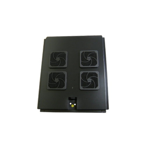 Блок вентиляторов 4 шт для TS,T2,TD глубиной 1000 с кабелем черный Netko SA 0015.112/SA.3100.0301