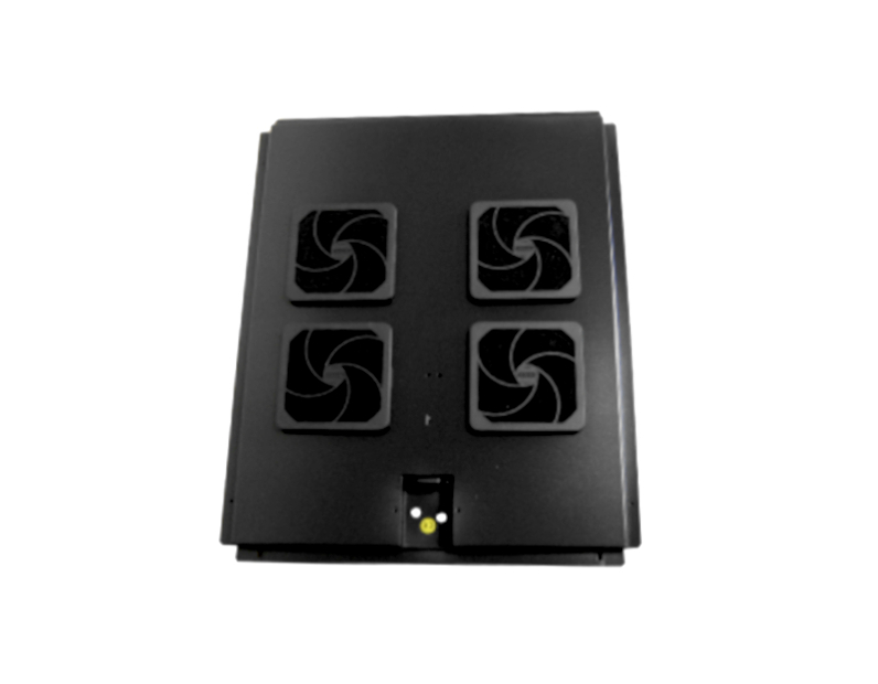 Блок вентиляторов 4 шт для TS,T2,TD 960 с кабелем чёрный Netko
