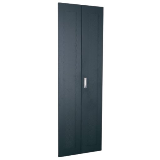 Дверь для шкафа TS,T2 металл, 47U Ширина 800 черная, с перфорацией, двойная Netko TS 8047.901 DC Metal door
