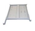 Полка для шкафа глубиной 800 (443х600), с ушками, с крепежом, серая, 300 кг
