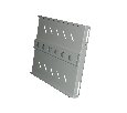 Полка для шкафа глубиной 900 (472x650), серая, 100 кг