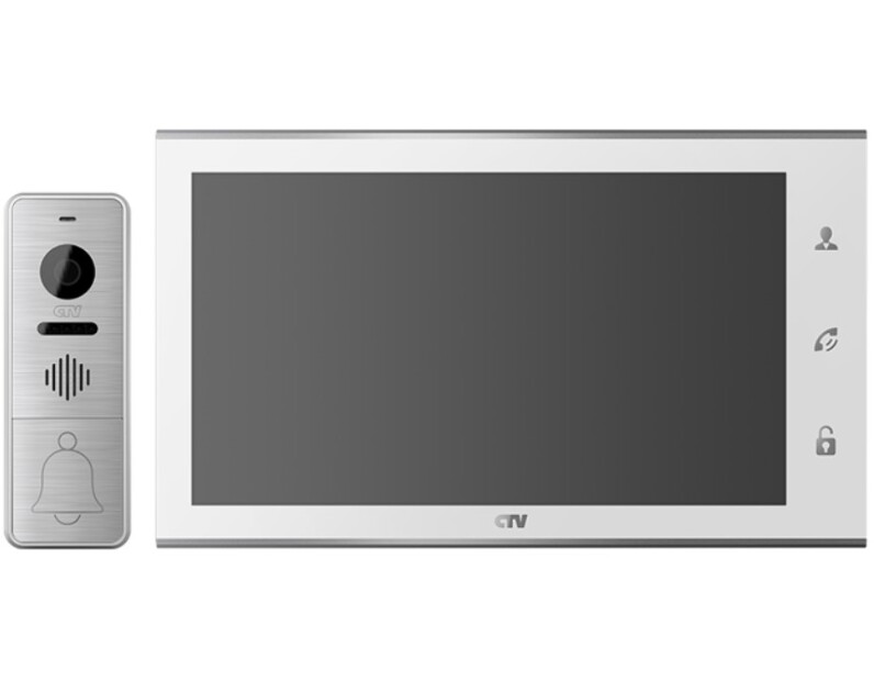 CTV-DP4105AHD Белый Комплект видеодомофона