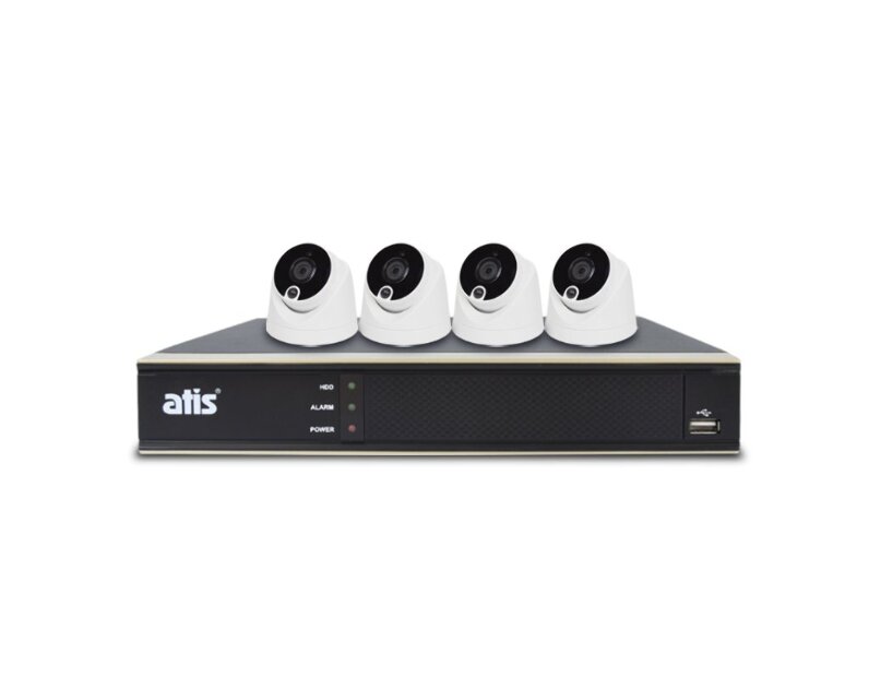 Комплект видеонаблюдения ATIS L PIR kit 4int 2MP