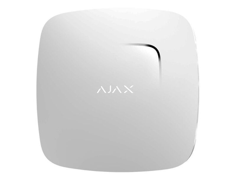 Беспроводной датчик дыма Ajax FireProtect белый