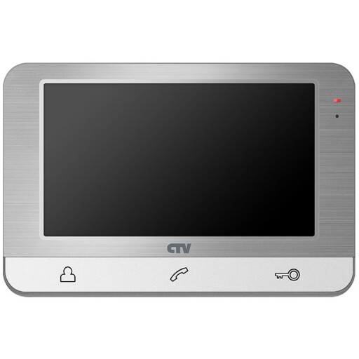 Монитор видеодомофона CTV-M1703 серебро