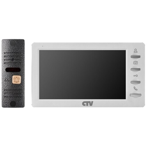 Комплект видеодомофона CTV-DP1701 S Белый