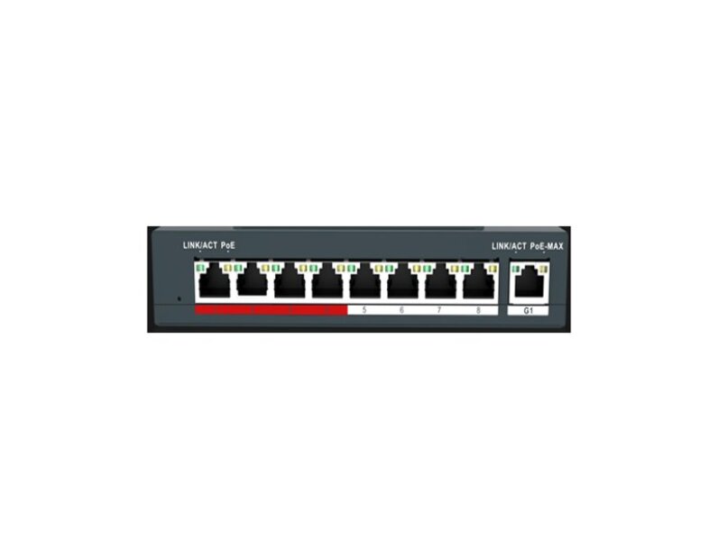RedLine RL-SW8P1.XE POE коммутатор
