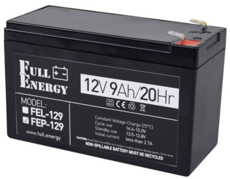 Full Energy FEP-129 аккумуляторная батарея