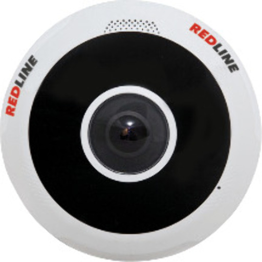Панорамная видеокамера RedLine RL-IP712P-S 12Мп IP