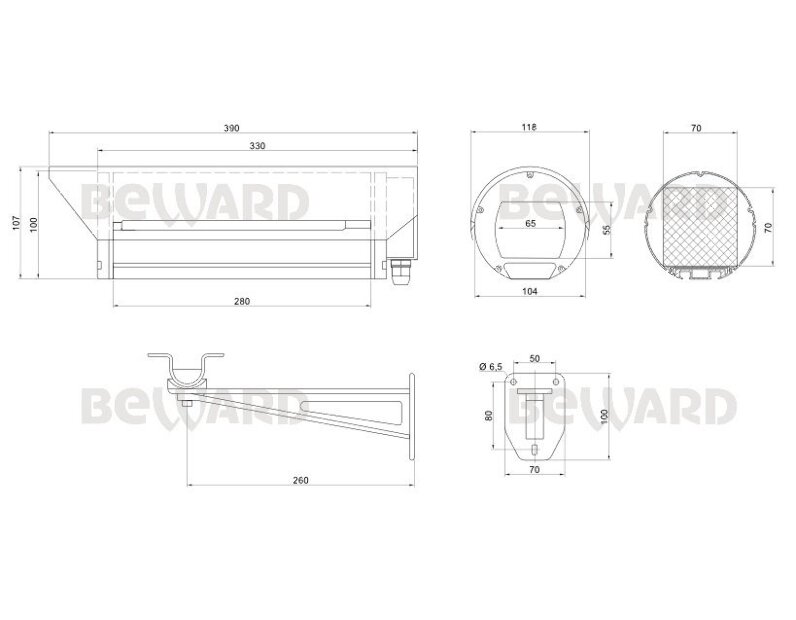 Beward B10xxP-K