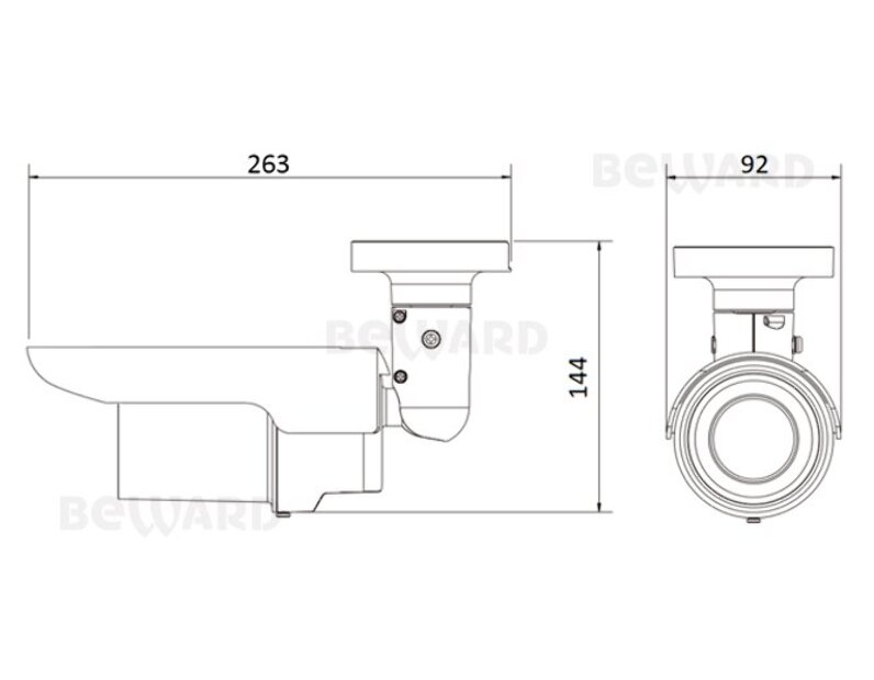 IP камера Beward BD4780RVZ